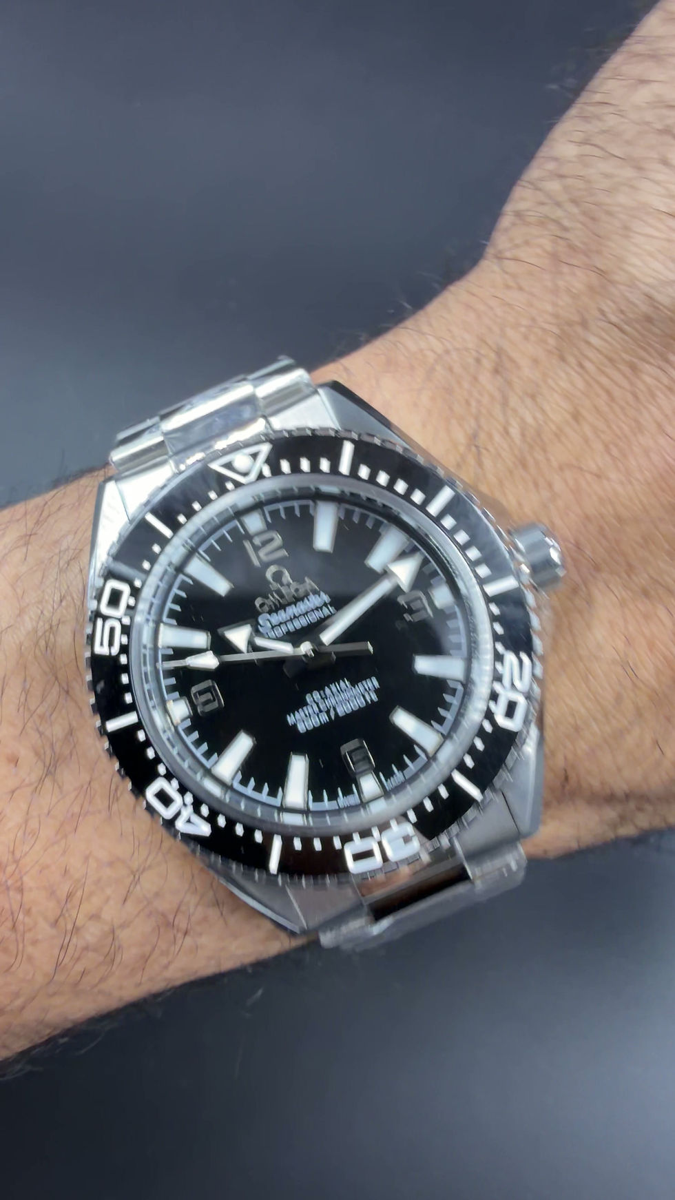 Miniatura: Kit Omega Seamaster + Caixa Com Manuais