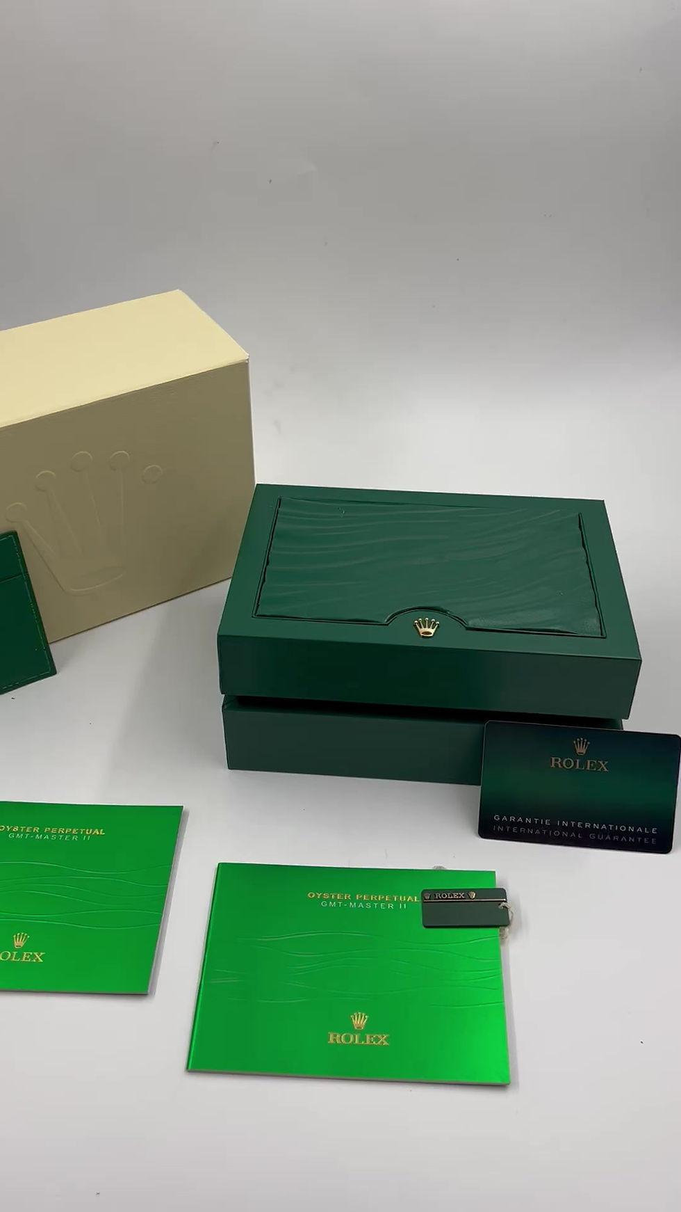 Miniatura: KIT ROLEX GMT MASTER II +CAIXA R. COM DOCUMENTOS