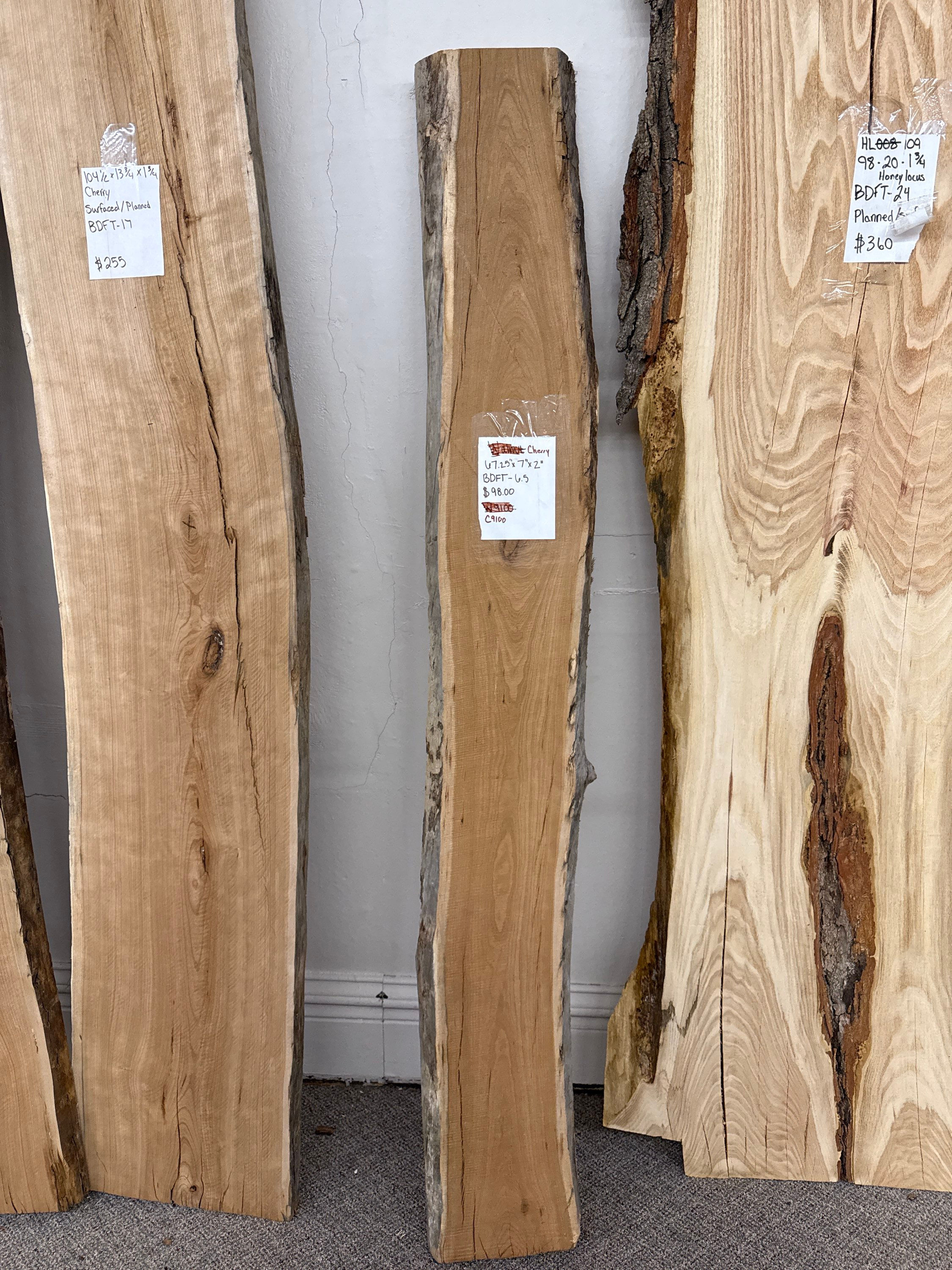 Cherry #C9100 (67.25”x 7”x 2”)