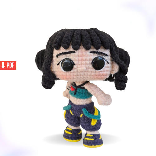 Guerreiras do K-pop (Huntrix) - Receita de Amigurumi | Art 13