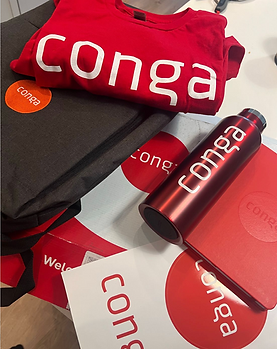 Managed and designed for all Conga personnel and events.