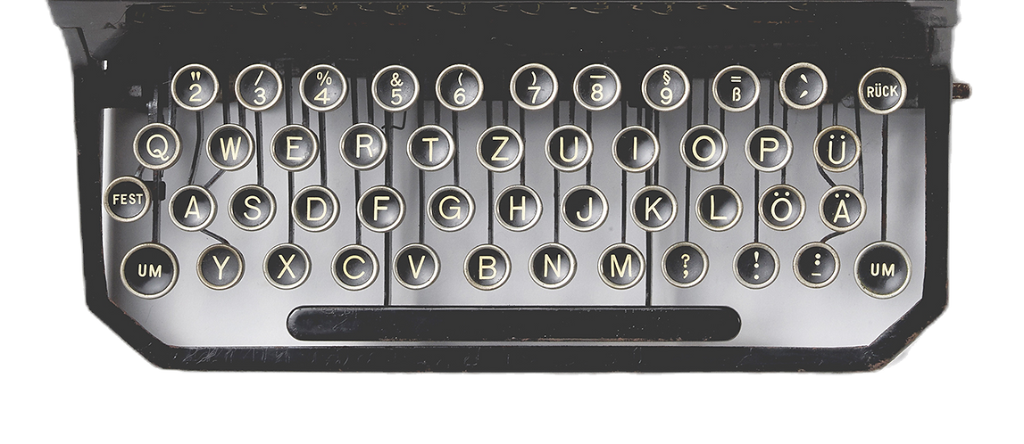 Typewriter Poster