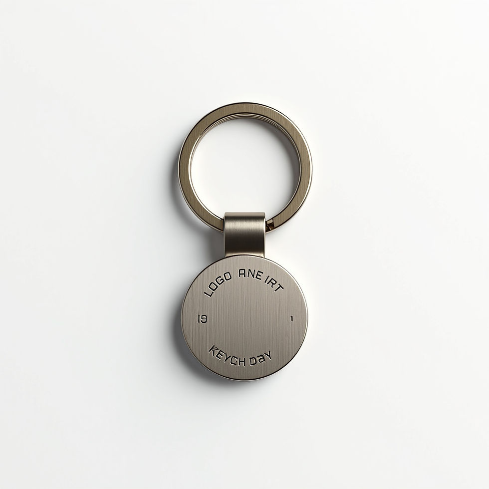 Logo Metal Keychain