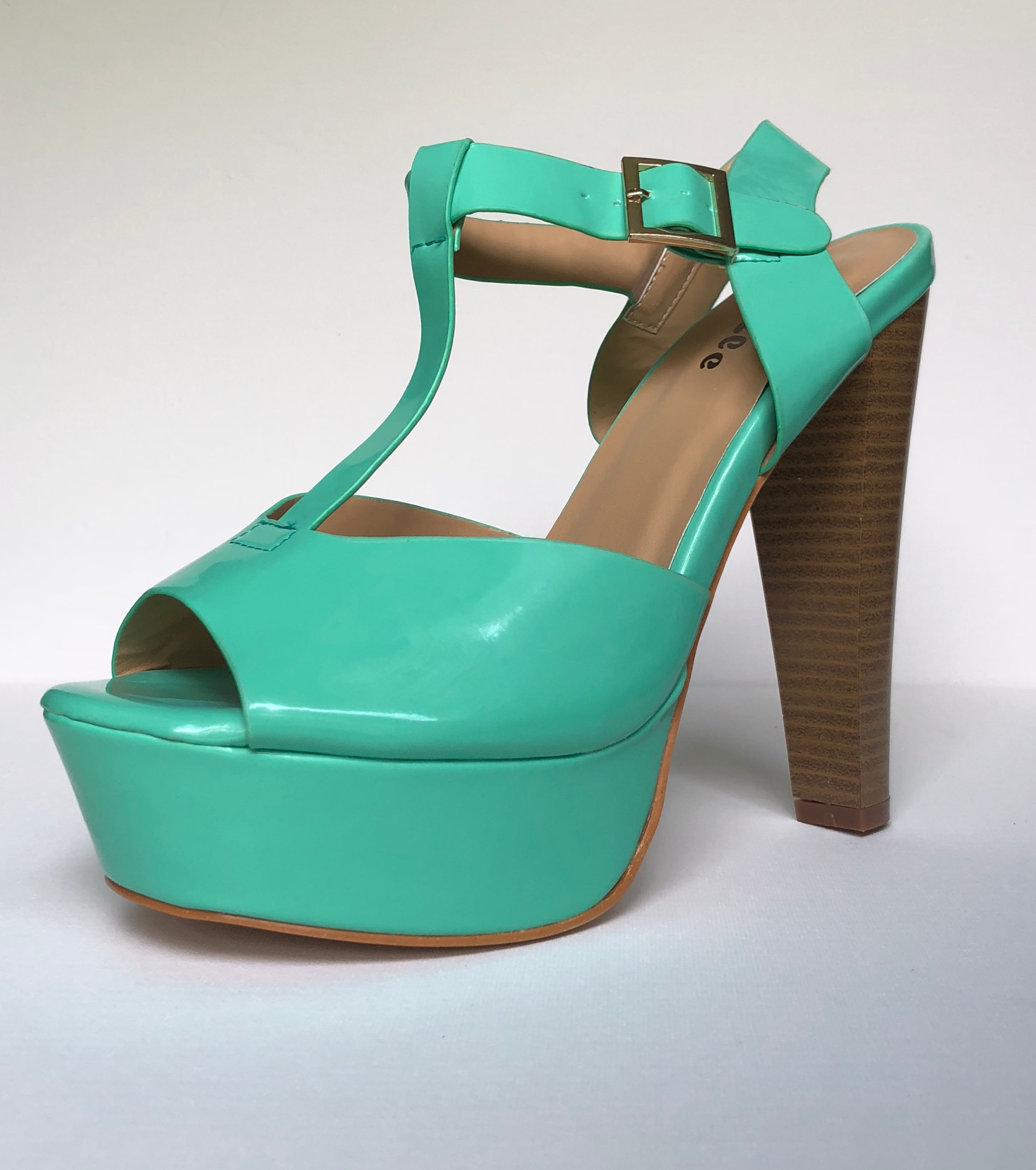 mint platform heels