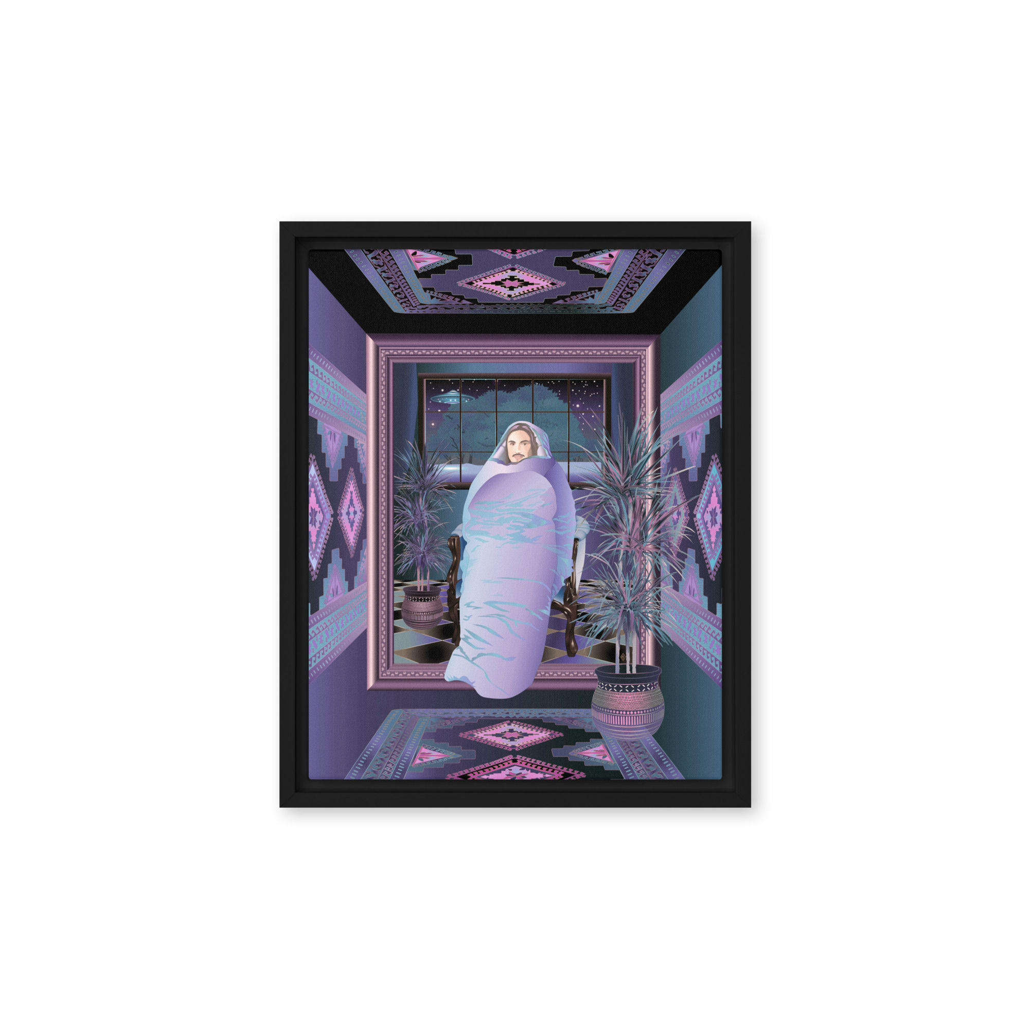 Snug as a Bug in the Matrix: Psychedelic Renaissance Art Print