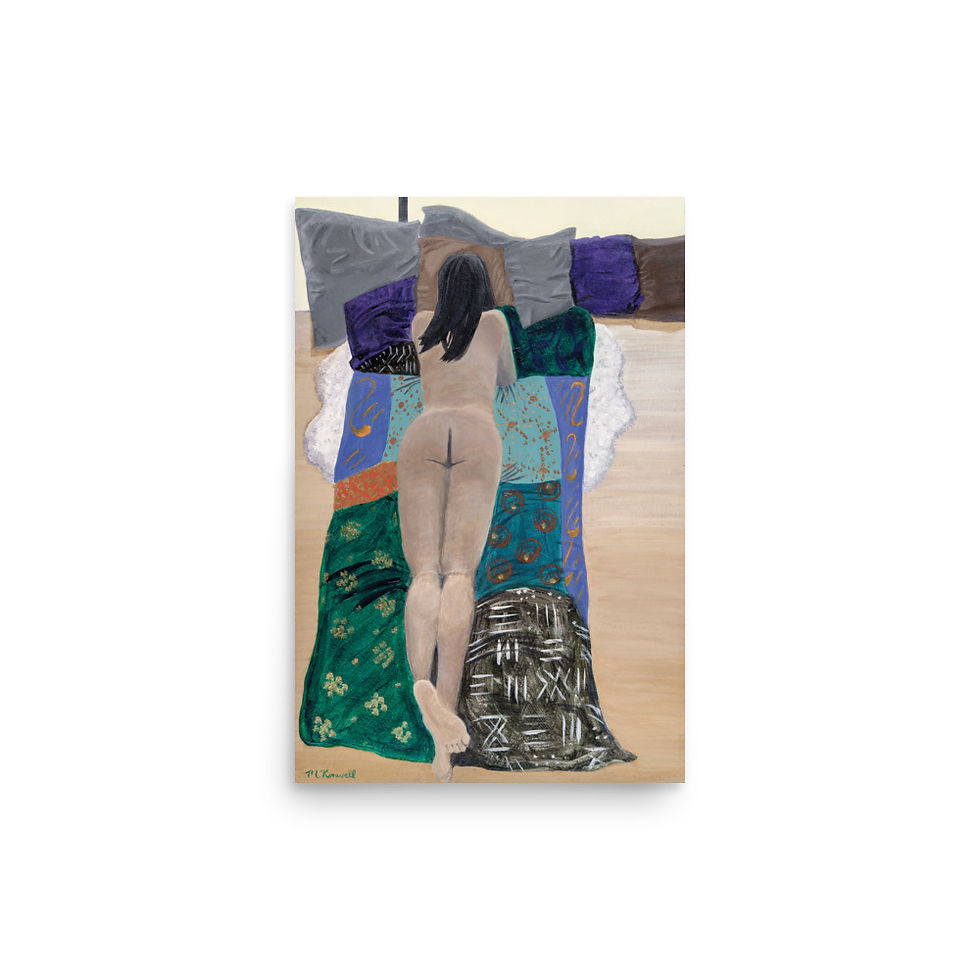 Thumbnail: Graceland: A Nudist Study (2013) | Original Painting Fine Art Print