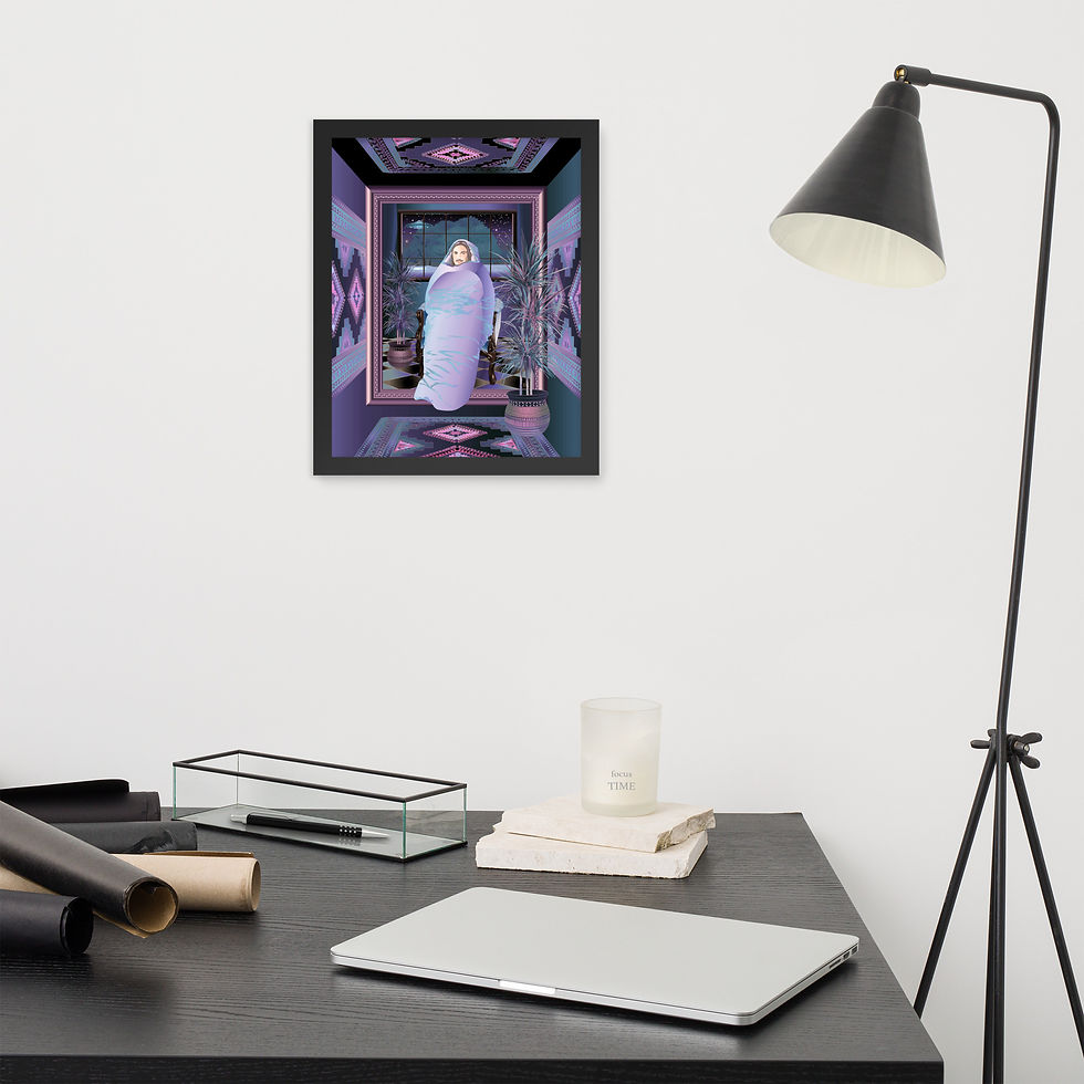 Thumbnail: Snug as a Bug in the Matrix: Psychedelic Renaissance Art Print