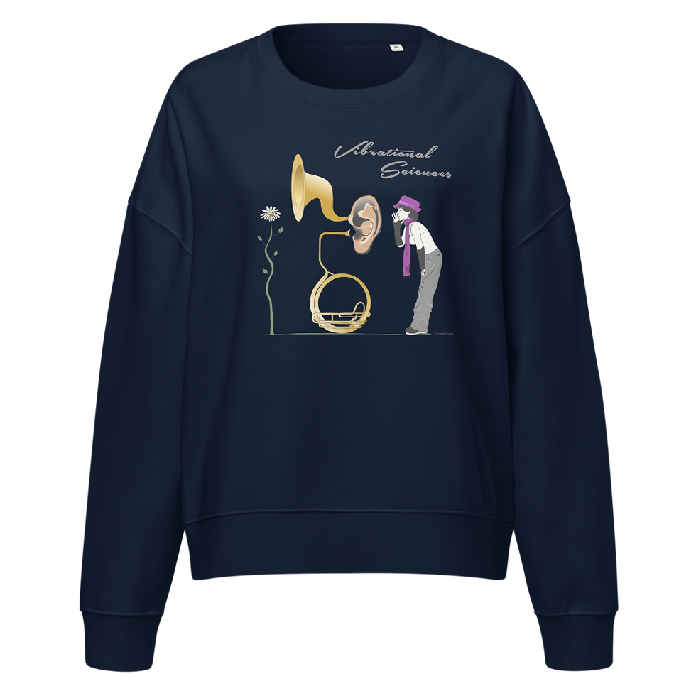 Thumbnail: Women’s Organic Vibrational Sciences Crew Neck Sweatshirt