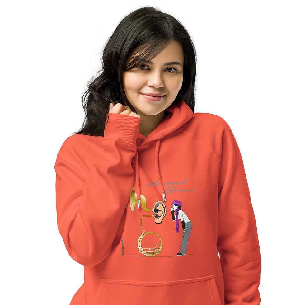 Thumbnail: Organic Unisex Raglan Hoodie | Vibrational Sciences