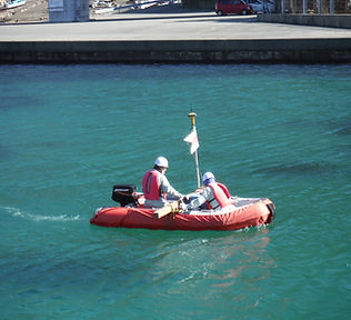 イメージ：深浅測量