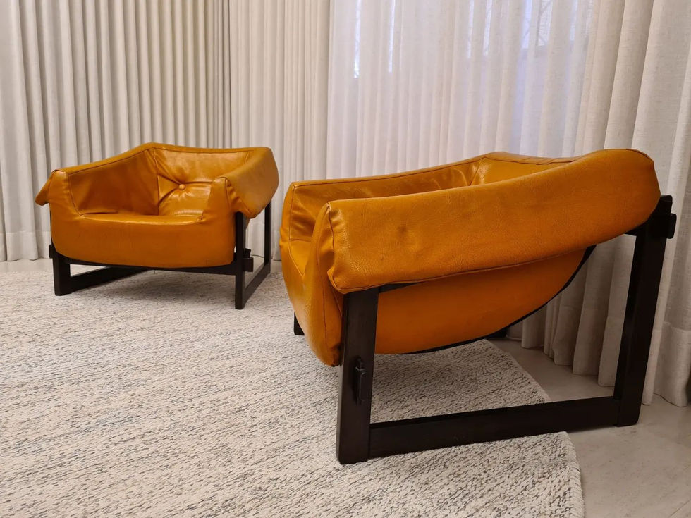 Poltronas vintage - Percival Lafer