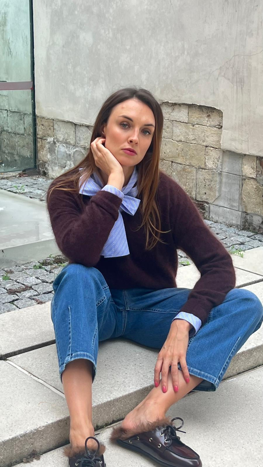Thumbnail: MOCHA MAPOUY KNIT