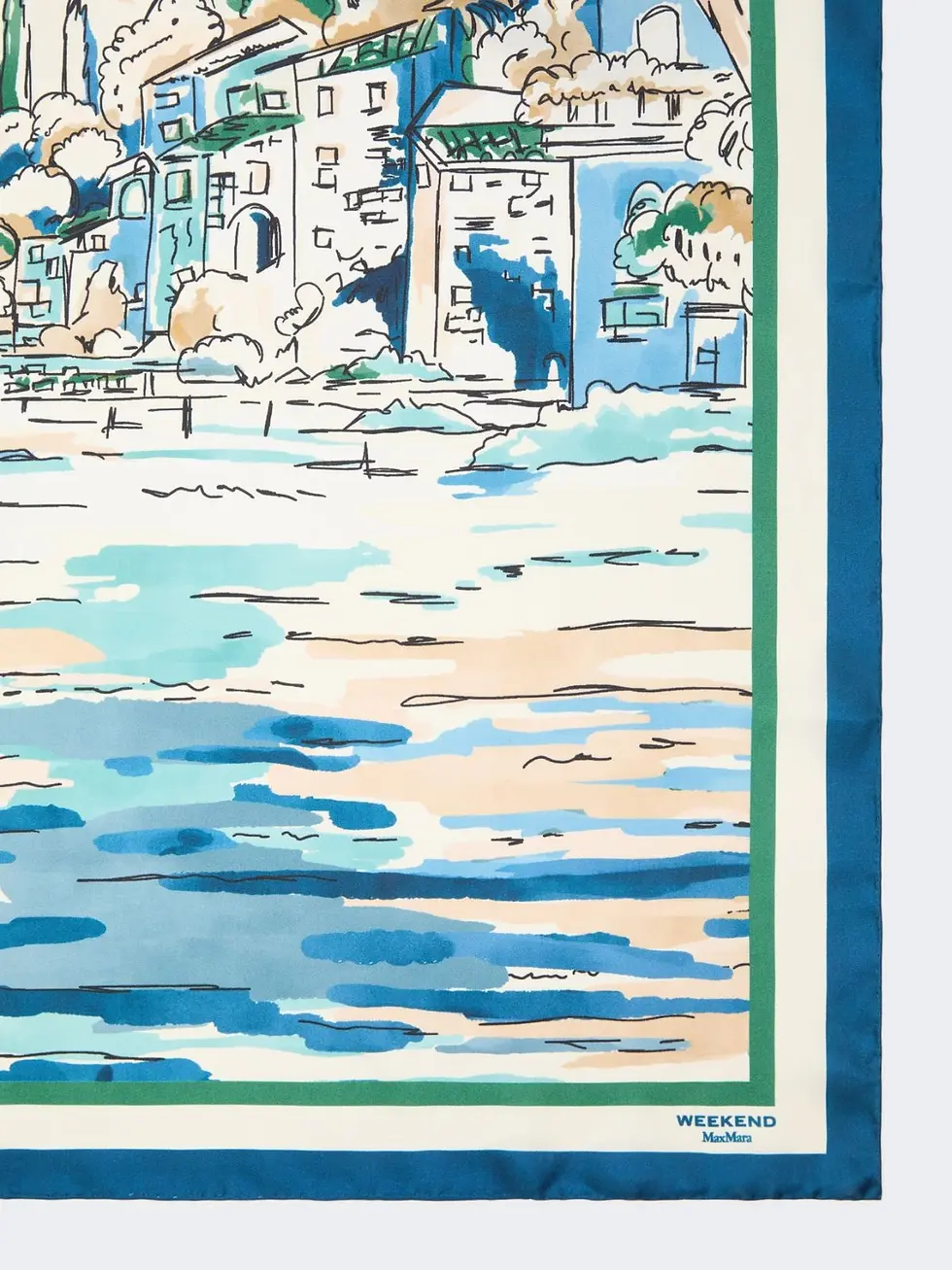 Thumbnail: PRINTED SILK SCARF