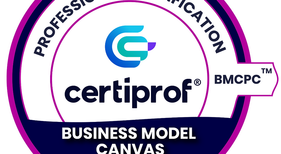 Business Model Canvas Professional Certificate- No incluye $50 del examen