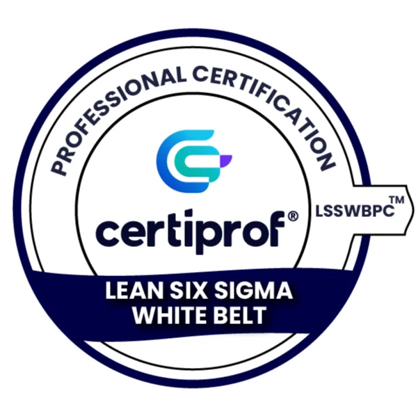 Lean Six Sigma White Belt Professional Certification - No incluye $50 de examen