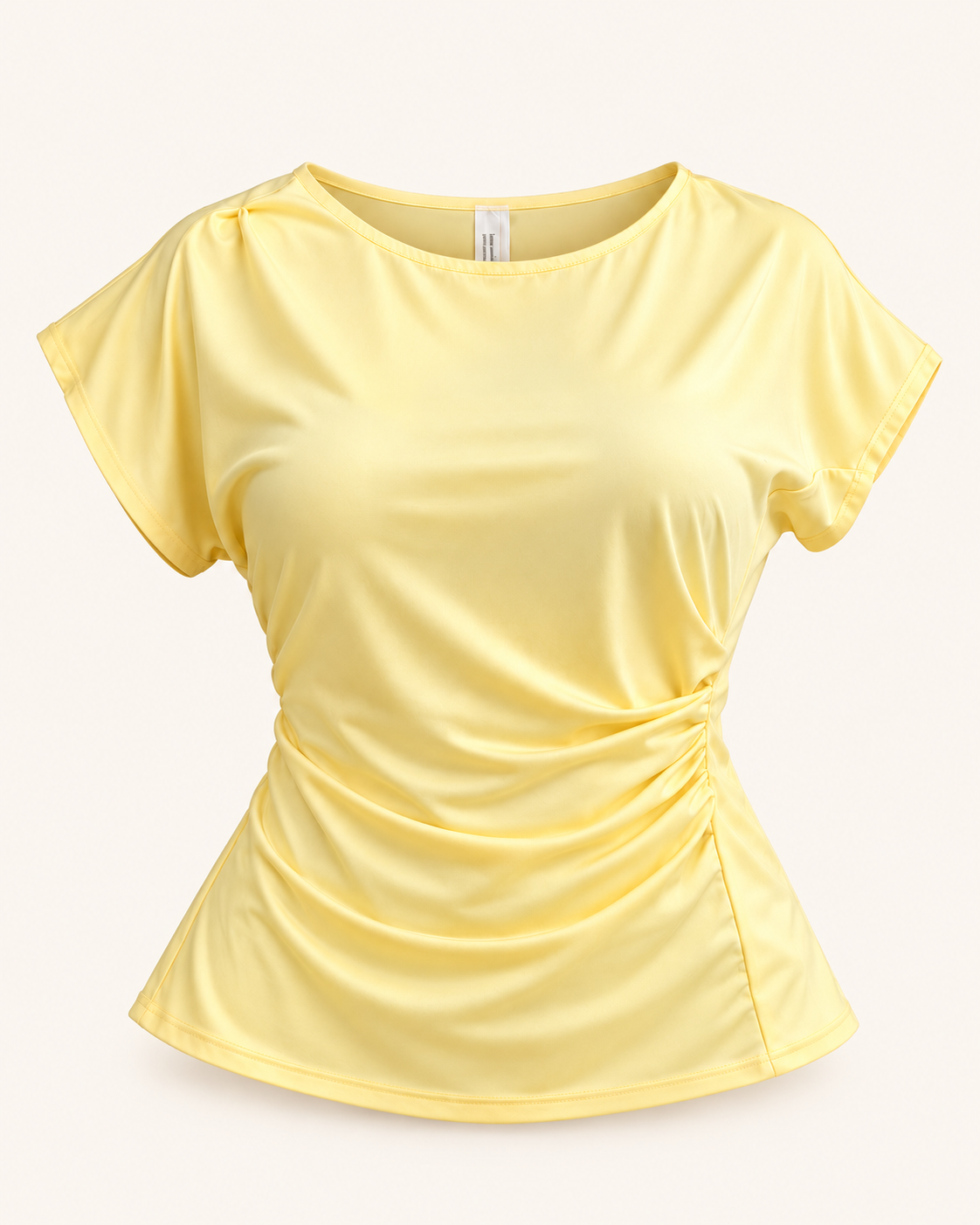 Blusa Marfil con Detalle DoradoElegancia en cada detalle: