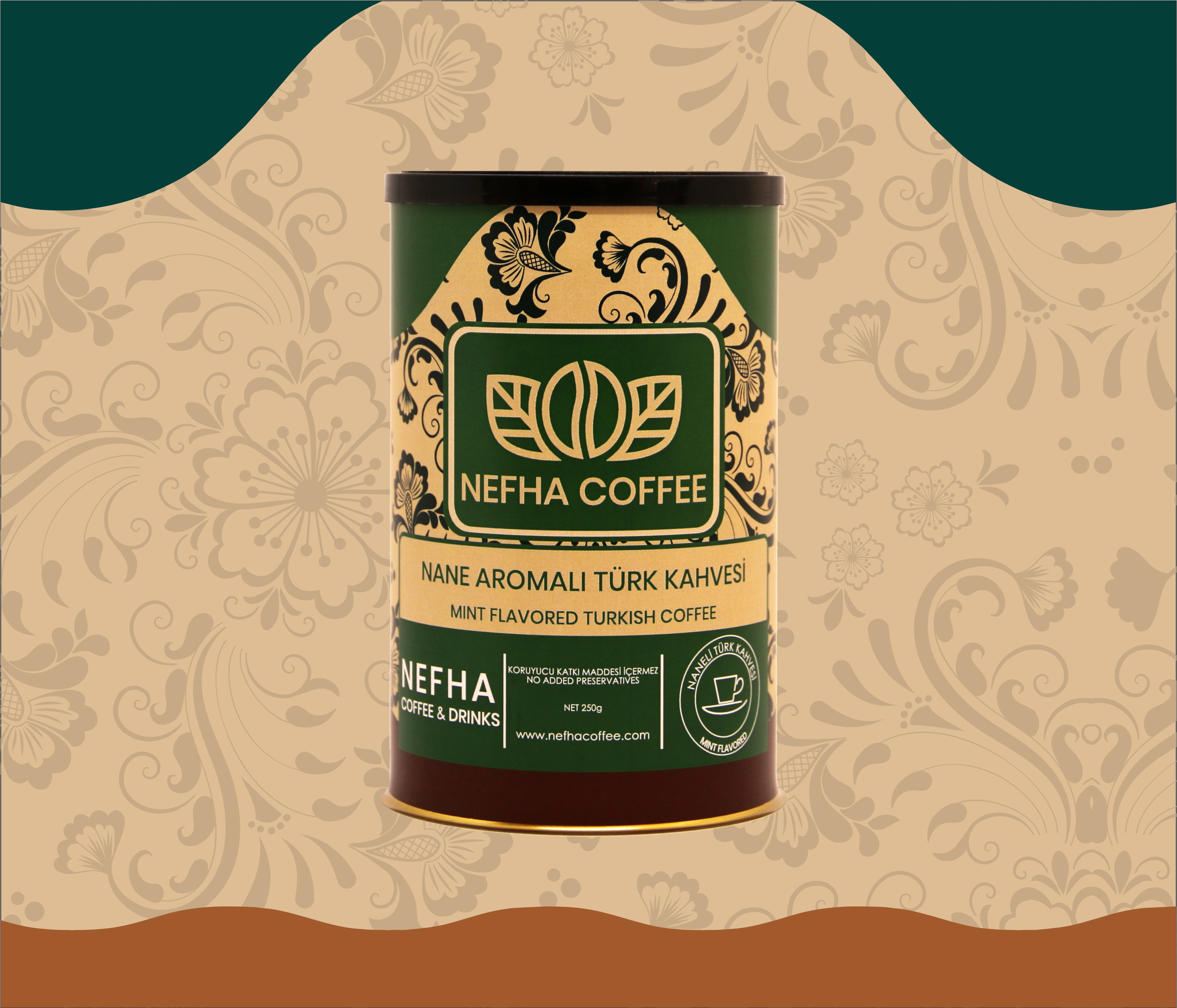 Nane Aromalı Türk Kahvesi