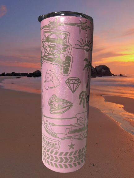 Thumbnail: Skinny Stainless Steel 20oz. Tumbler