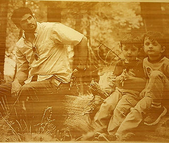 Personalized Gift Picture Lasered on Wood