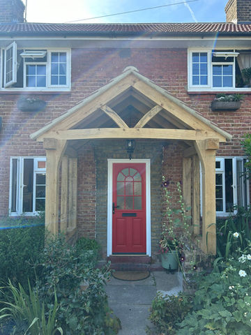 Oak porch