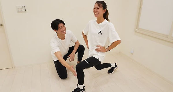 専属のトレーナーがご自宅へ出張するのでめんどうな移動/準備がゼロ