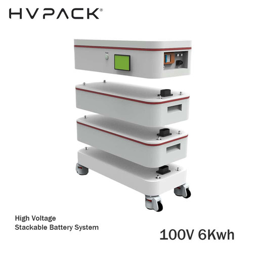100V - 500V High Voltage Flexible Stackable Power Bank Battery 6Kwh ...