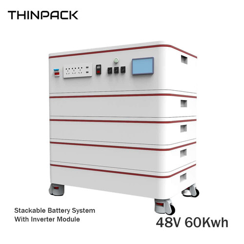 48V 60Kwh One-Stop Stackable Power Bank Battery | Suphene