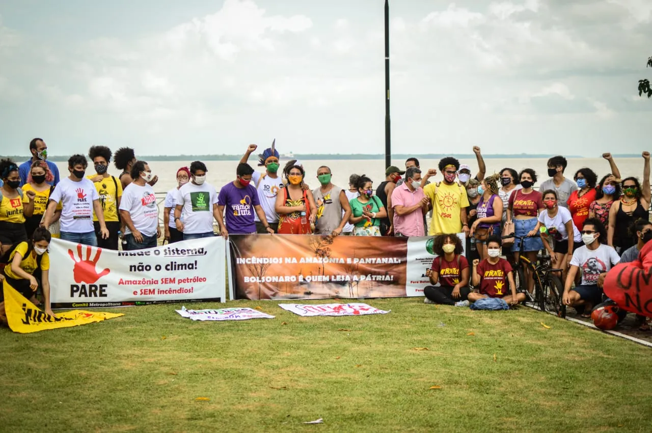 Fridays for Future Amazonia Climate Strike in Belém, Pará (Amazonia) — Brazil.