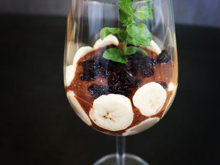 Chia-Schoko-Bananen-Pudding