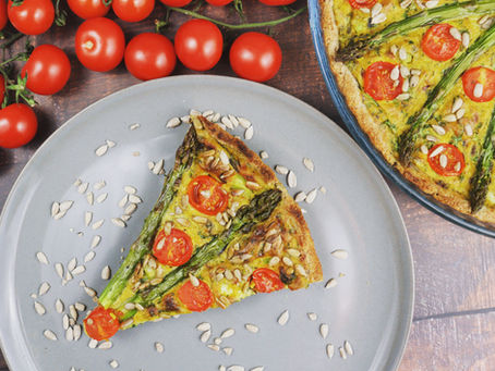 Spargel-Quiche