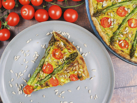 Spargel-Quiche