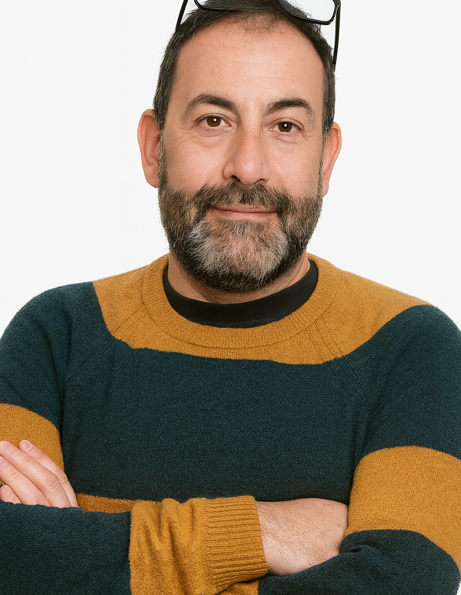 Andrés Pérez. Presentador y Fundador