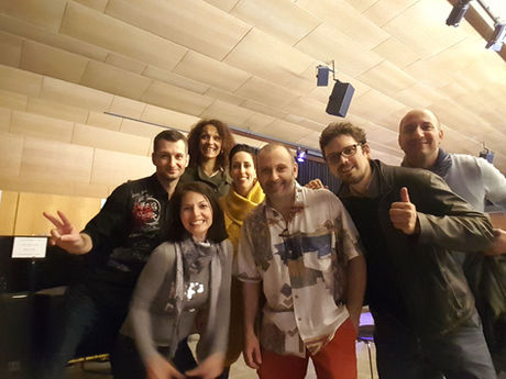 Federico Leonardi Salle Farel 2019 avec FAN CLUB