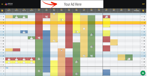 Brewplanner Banner Advertising 1 Year Brewplanner