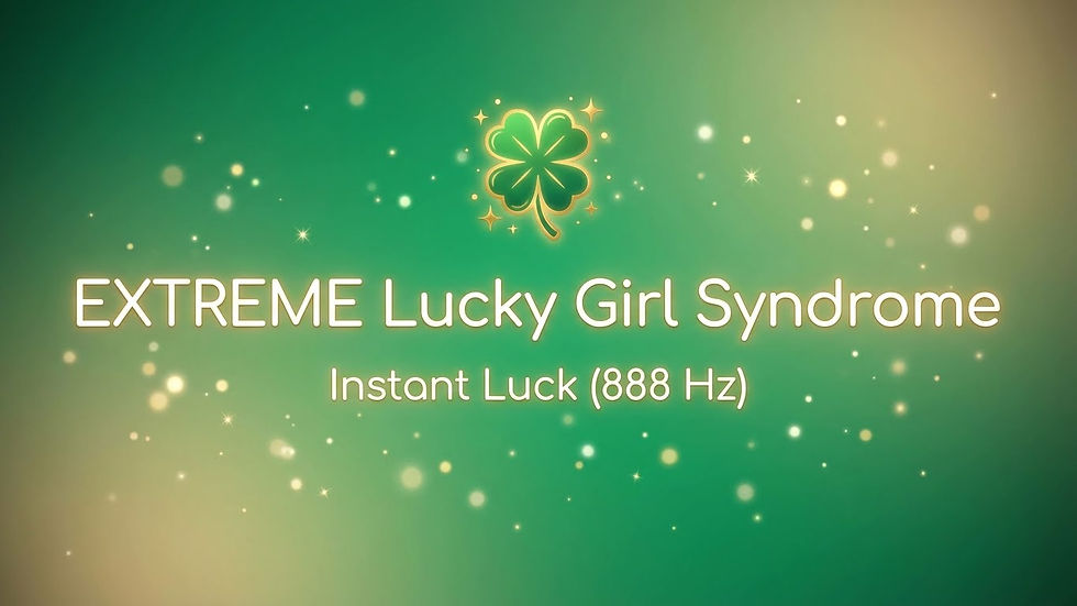 EXTREME Lucky Girl Syndrome | Instant Luck (888 Hz)