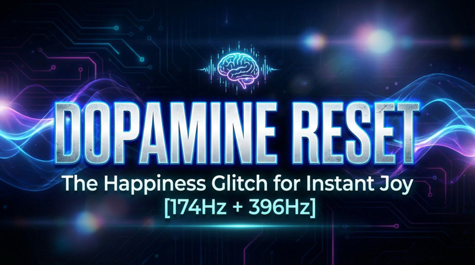 Dopamine Reset | The Happiness Glitch for Instant Joy [174Hz + 396Hz]