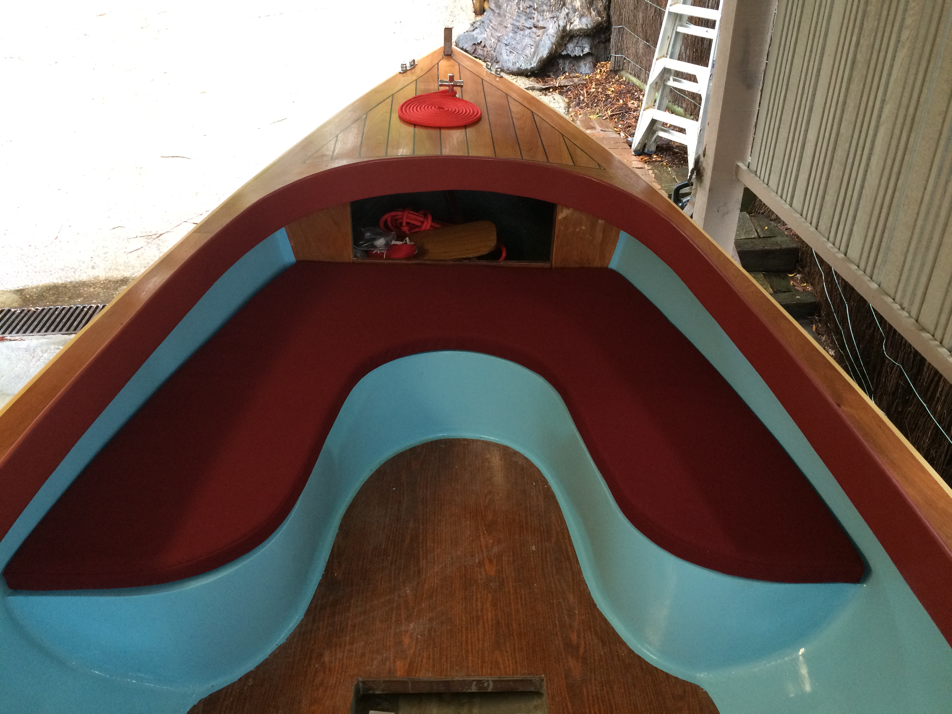 Wooden Boat Upholstery