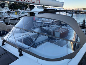 Jeanneau - 3 Bow Spray Dodger