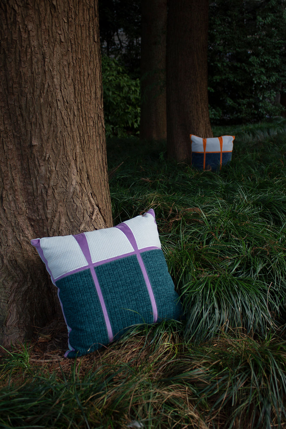 Harmony Series (Green and mauve)