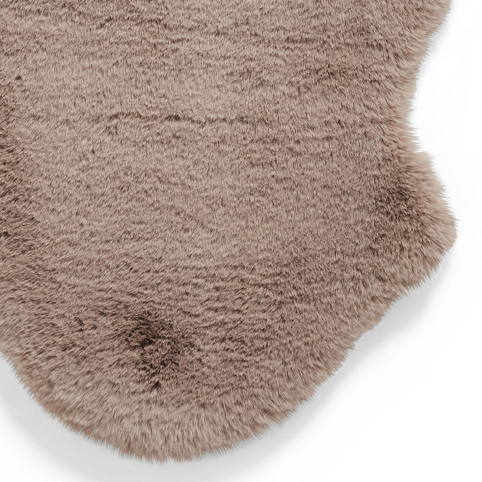 Thumbnail: Super Teddy Faux Sheepskin - Double Sheepskin Mink