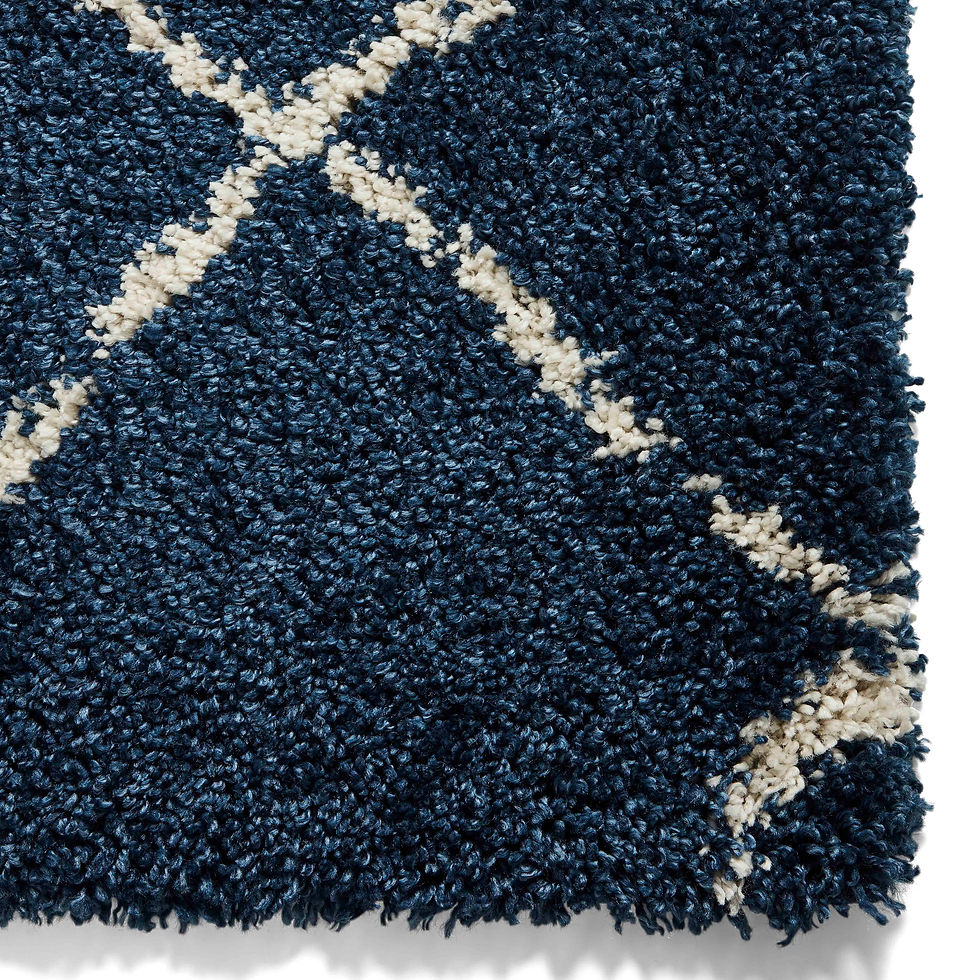 Thumbnail: Scandi Berber G257 Navy/Cream