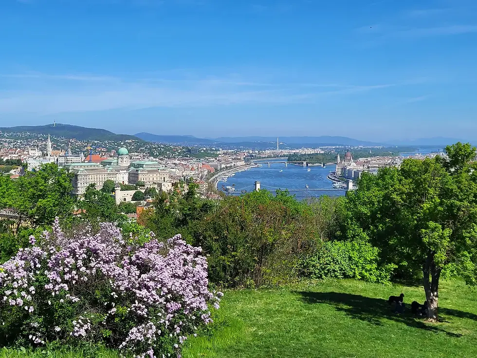 Budapest panorama from the Gellért Hill © Gems of Budapest