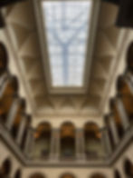 The Renaissance Hall of the Museum of Fine Arts in Budapest