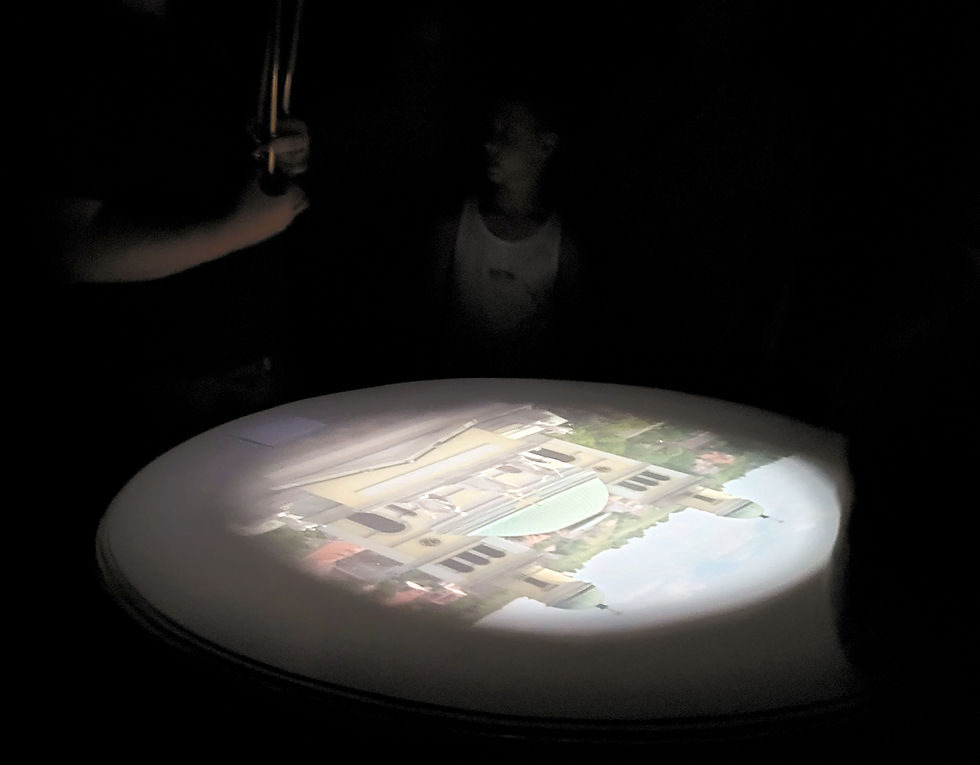 Picture from the Camera Obscura in Eger