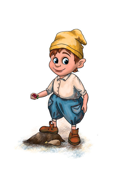 Gnome illustration 