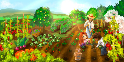 Garden illustration 