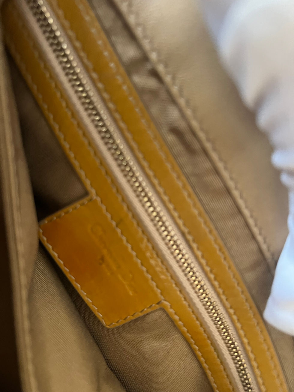 Thumbnail: Dior Cannage Tan Tote