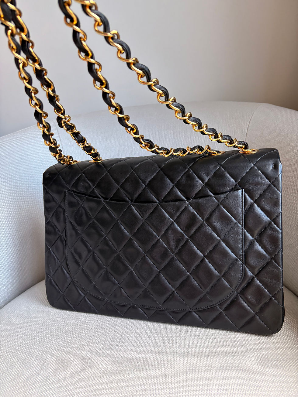 Thumbnail: Vintage Chanel Jumbo XL 