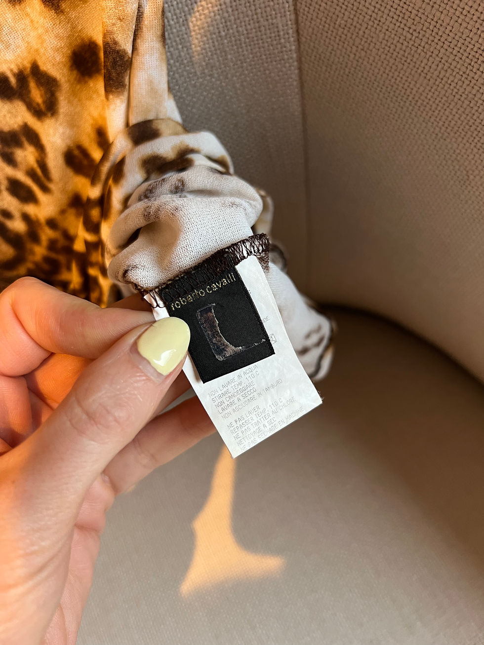 Thumbnail: Vintage Cavalli Leopard Top 
