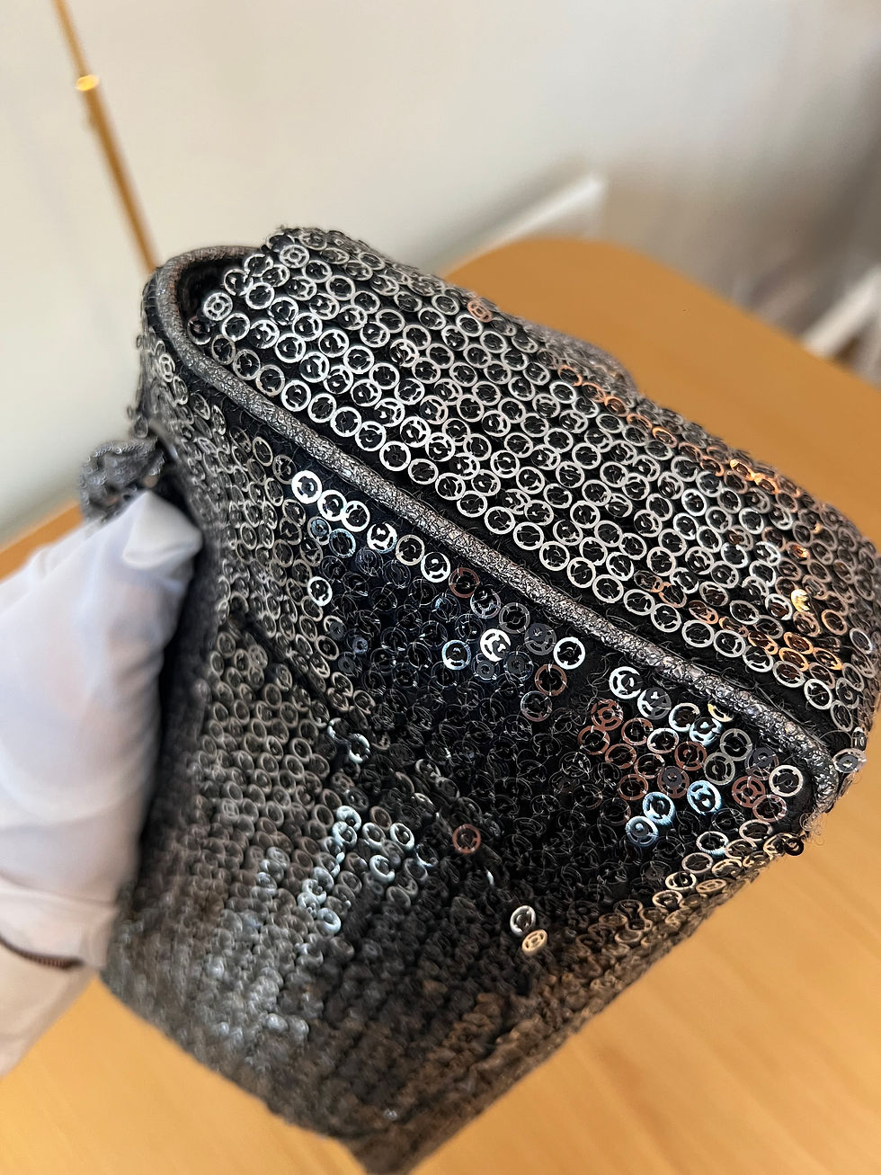 Thumbnail: Sequin Chanel Classic Flap